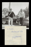 Georges Beaume (1922-2011) - Imprésario D'Alain Delon - Lettre Autographe Signée + Photo - Actors & Comedians