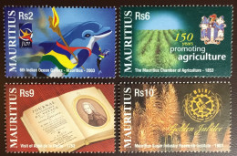 Mauritius 2003 Anniversaries & Events MNH - Maurice (1968-...)