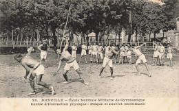 FRANCE - Joinville - Ecole Normale Militaire De Gymnastique - Disque Et Javelot ( Moniteurs) - Carte Postale Ancienne - Joinville Le Pont