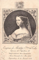 FAMILLES ROYALES - Eugénie De Montijo - Comtesse De Téba - Épouse De Napoléon III - Carte Postale Ancienne - Familles Royales