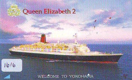 Télécarte JAPON * * BATEAU * PHONECARD JAPAN * SHIP (1616) TK *  SCHIFF * Schip * Boot * Barco - Barcos