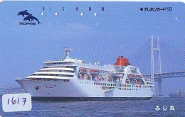 Télécarte JAPON * * BATEAU * PHONECARD JAPAN * SHIP (1617) TK *  SCHIFF * Schip * Boot * Barco - Schiffe