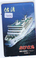 Télécarte JAPON * * BATEAU * PHONECARD JAPAN * SHIP (1623) TK *  SCHIFF * Schip * Boot * Barco - Barche