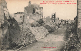 FRANCE - Gerbéviller Incendié Par Les Allemands - Rue De La Poste - Carte Postale Ancienne - Gerbeviller