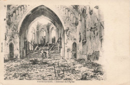 FRANCE - Haraucourt - Intérieur De L'Eglise - Carte Postale Ancienne - Sonstige & Ohne Zuordnung