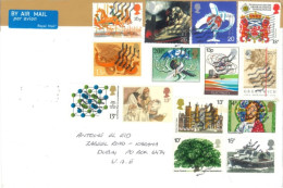 GREAT BRITAIN : 2021 - STAMPS COVER TO  DUBAI. - Unclassified