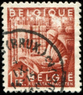 COB  762-V  6 (o)    Grosse Tache Blanche Sous QU De BELGIQUE - 1931-1960