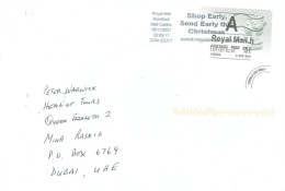 GREAT BRITAIN : 2021 - POSTAL LABEL COVER TO  DUBAI. - Unclassified