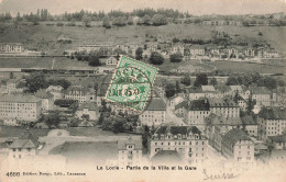 SUISSE - Le Locle - Partie De La Ville Et La Gare - Carte Postale Ancienne - Le Locle