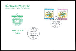 LIBYA 2002 UPU Universal Postal Union (FDC) - UPU (Wereldpostunie)