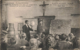 MILITARIA - Guerre Européenne - Classe De Français Faite Dans Un Village Allemand Par Un Soldat - Carte Postale Ancienne - Altre Guerre