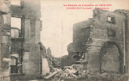 MILITARIA - Guerre En Lorraine 1914-1915 - Remenoville Bombardé - Vue Intérieure - Carte Postale Ancienne - Andere Oorlogen