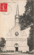 FRANCE - Menou - Vue Générale De L'église - Carte Postale Ancienne - Autres & Non Classés