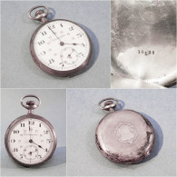 * MONTRE GOUSSET CHRONOMETRE EN ARGENT - Horlogerie Bijouterie - Relojes De Bolsillo