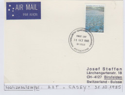 AAT Definitive / Landscape 1v Ca Casey (AS161) - FDC