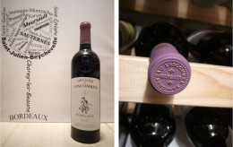 8 + 1 OFFERTE - Château Lascombes - Chevalier De Lascombes 2015 - X9 - Margaux - 9 X 75 Cl - Rouge - Wine