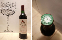 5 + 1 OFFERTE - Château Puy La Rose 1994 - X6 - Pauillac - Cru Bourgeois - 6 X 75 Cl - Rouge - Wein
