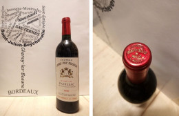 5 + 1 OFFERTE - Château Grand-Puy-Ducasse 1990 - X6 - Pauillac - 5ème Grand Cru Classé - 6 X 75 Cl - Rouge - Wein