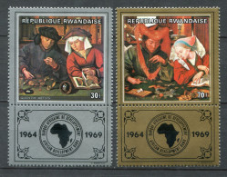 Rwanda 1969. Yvert 309-10 ** MNH. - Neufs