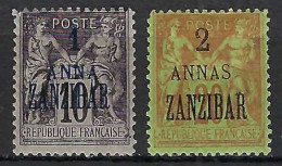 ZANZIBAR Ca.1894: Lot De Neufs* - Zanzibar (1963-1968)