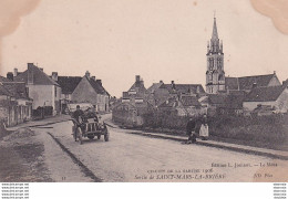 D72  Circuit De La Sarthe 1906 Sortie De SAINT MARS LA BRIÈRE - Montfort Le Gesnois