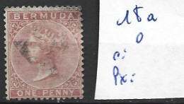 BERMUDES 18a Oblitéré Côte 4 € - Bermuda