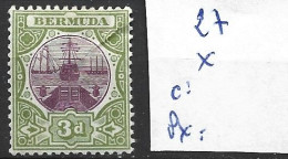 BERMUDES 27 * Côte 4.50 € - Bermuda