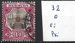 BERMUDES 32 Oblitéré Côte 0.50 € - Bermuda