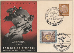 Allemagne Entier Postal Illustré Berlin 1938 - Privat-Ganzsachen