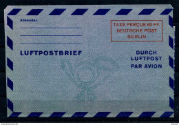 Z23023)Berlin Luftpostfaltbrief LF 2 Ungebraucht - Cartes Postales - Neuves