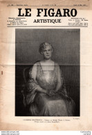 LE FIGARO ARTISTIQUE N° 155 . 19 Mai 1927 .  CATHERINE WENTWORTH Madame De WILMOT . (voir Description) . - Other & Unclassified