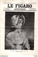 LE FIGARO ARTISTIQUE N° 88 . 12 Novembre 1925 . JOHN HOPPER . Comtesse De Cork Et Orrery . (voir Description) . - Other & Unclassified
