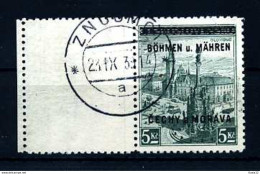 Z34427)B&M 18 Leerfeld Gest., Gepr. Gilbert - Used Stamps