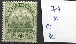 BERMUDES 77 * Côte 3.75 € - Bermuda