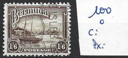 BERMUDES 100 Oblitéré Côte 0.45 € - Bermuda