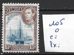 BERMUDES 105 Oblitéré Côte 0.85 € - Bermuda