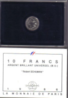 Francia France 10 Francs 1986 Schuman FDC - BU, BE & Münzkassetten