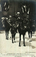 2CPA -  ALPHONSE XIII à Châlons 1905 Salue Le Président De La République, Arrive En Gare De Mourmelon - Hommes Politiques & Militaires