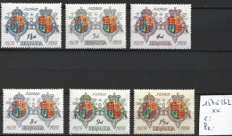 BERMUDES 157 à 162 ** Côte 6 € - Bermuda