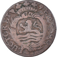 Monnaie, Pays-Bas, ZEELAND, Duit, 1779, Middelbourg, TB+, Cuivre, KM:101.1 - …-1795 : Période Ancienne