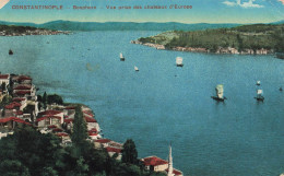 TURQUIE - Constantinople - Bosphore - Vue Prise Des Châteaux D'Europe - Colorisé - Carte Postale Ancienne - Turquie