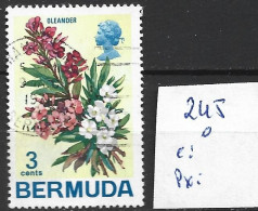 BERMUDES 245 Oblitéré Côte 0.20 € - Bermuda