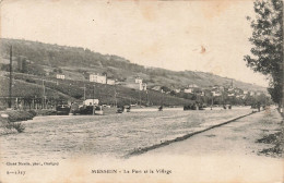 FRANCE - Messein - Vue Sur Le Port Et Le Village - Carte Postale Ancienne - Other & Unclassified