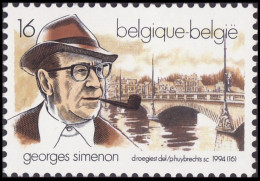 2579** - Geoges Simenon - Émission Commune France + Suisse / Gezamenlijke Uitgifte Met Frankrijk + Zwitserland - Joint Issues