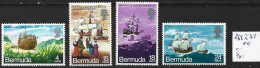 BERMUDES 268 à 71 ** Côte 10 € - Bermuda