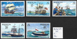 BERMUDES 343 à 47 ** Côte 7.50 € - Bermuda