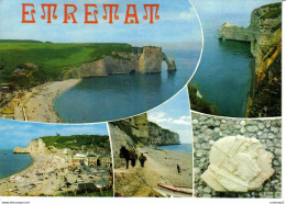 76 ETRETAT N°10 En 5 Vues VOIR DOS - Etretat