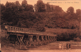 FRANCE - Saint Mont - Vue Sur Le Pont Sur L'Adour - Carte Postale Ancienne - Autres & Non Classés