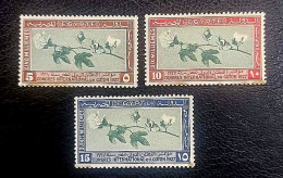 EGYPT 1927, Cotton Int. Congress , Mi.116-118, MNH - Unused Stamps