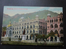 Hongkong Queens And Princess Buildings    Cpa - China (Hongkong)